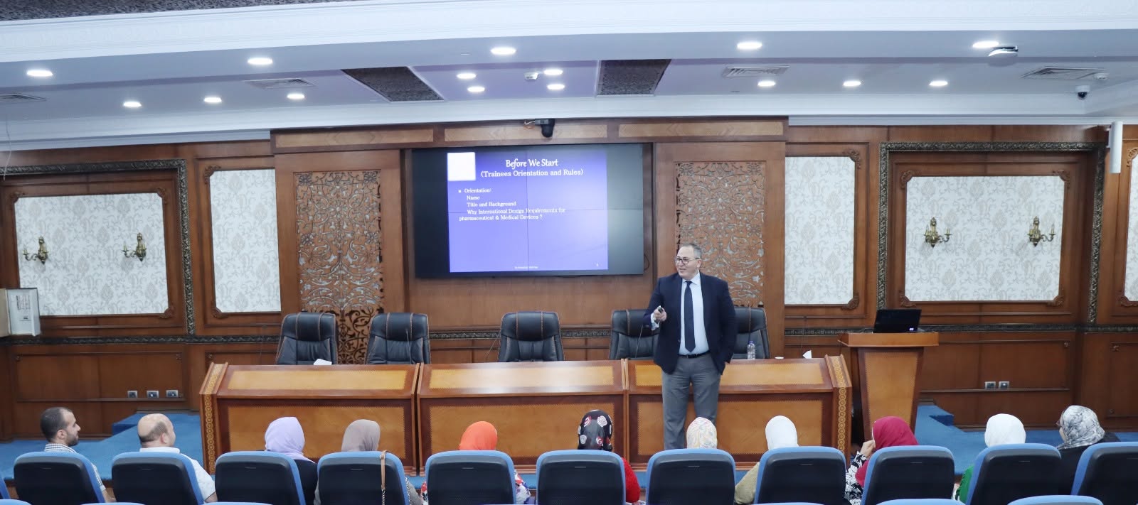 Honoring Dr. Mamdouh Soliman