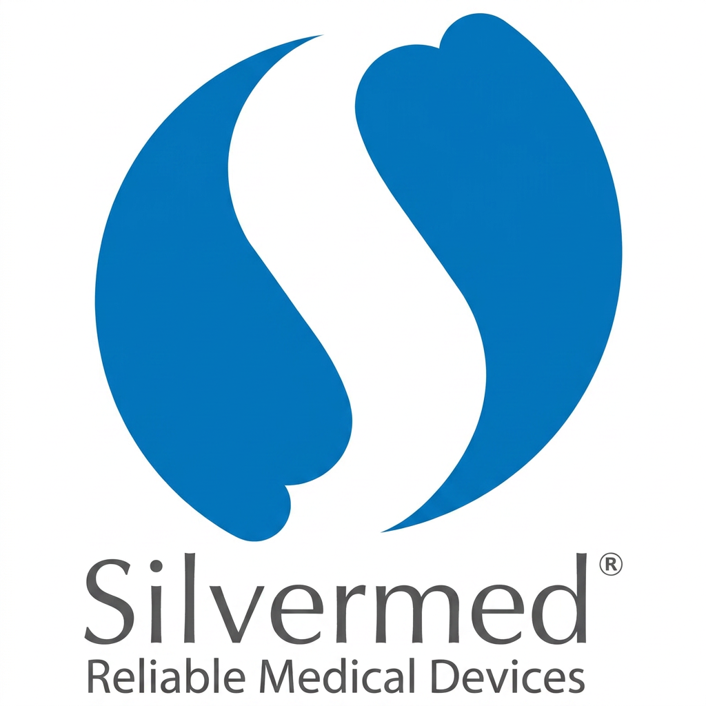 Silvermed — Reliable Medical Devices logo — Medical Devices. Client of Egyptian International Group (EIG).