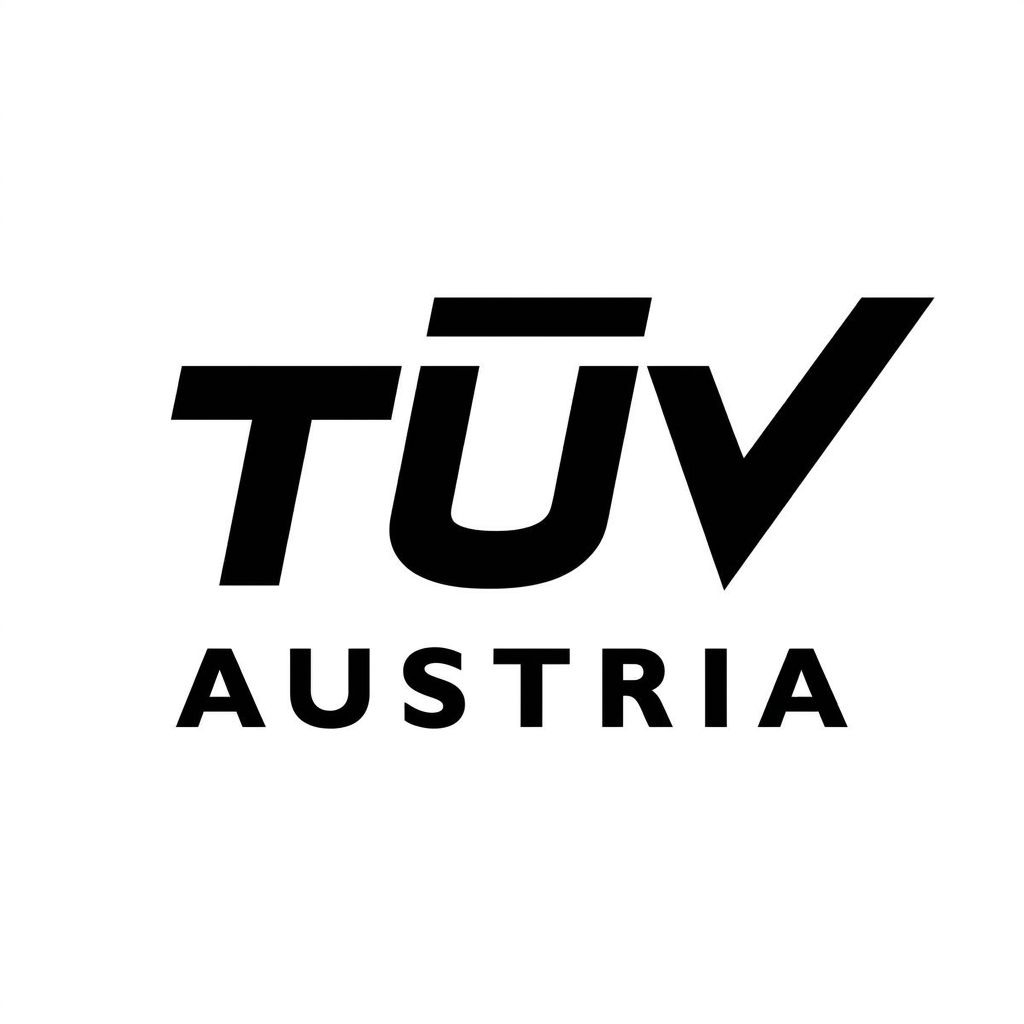 TUV Austria logo — International Certification Body — Austria. Client of Egyptian International Group (EIG).