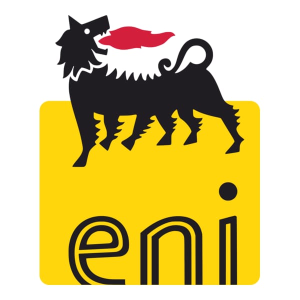 Eni — Italian Energy Company logo — Oil & Gas — Italy. Client of Egyptian International Group (EIG).